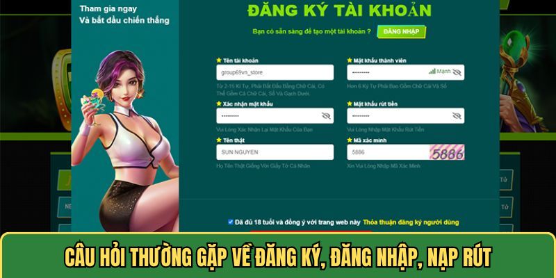Câu hỏi về thao tác tham gia